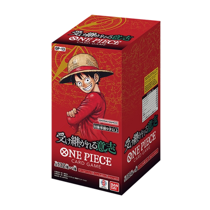 Carrying On His Will Booster Box - ONE PIECE Card Game (OP13) - Japanese