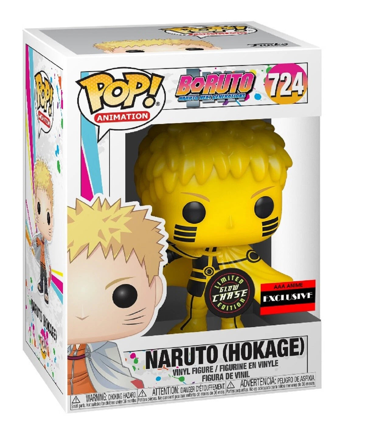 Naruto Hokage #724 - Glow in the Dark Chase Special Edition - Funko Pop